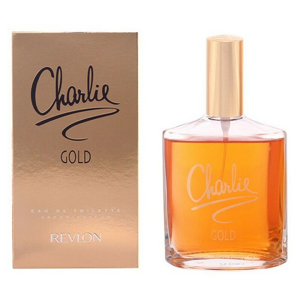 Damesparfum Charlie Gold Revlon EDT (100 ml)