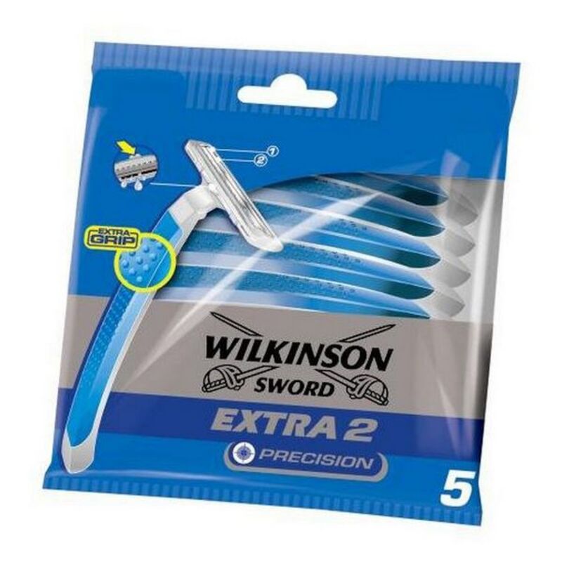 Wegwerpscheermessen Extra2 Precision Wilkinson Sword (7 uds)