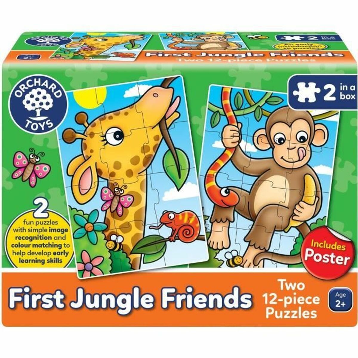 Puzzel Orchard First Jungle Friends (FR)