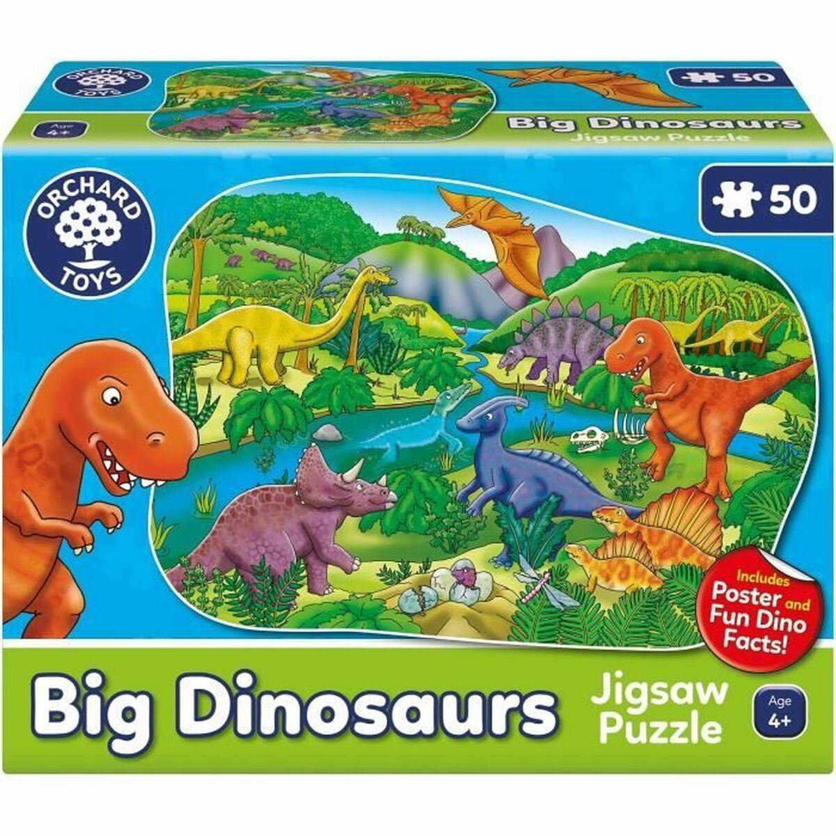 Puzzel Orchard Big Dinosaurs (FR)