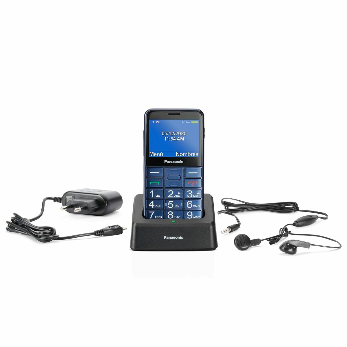Mobiele Telefoon voor Bejaarden Panasonic KX-TU155EXCN 2,4" Blauw