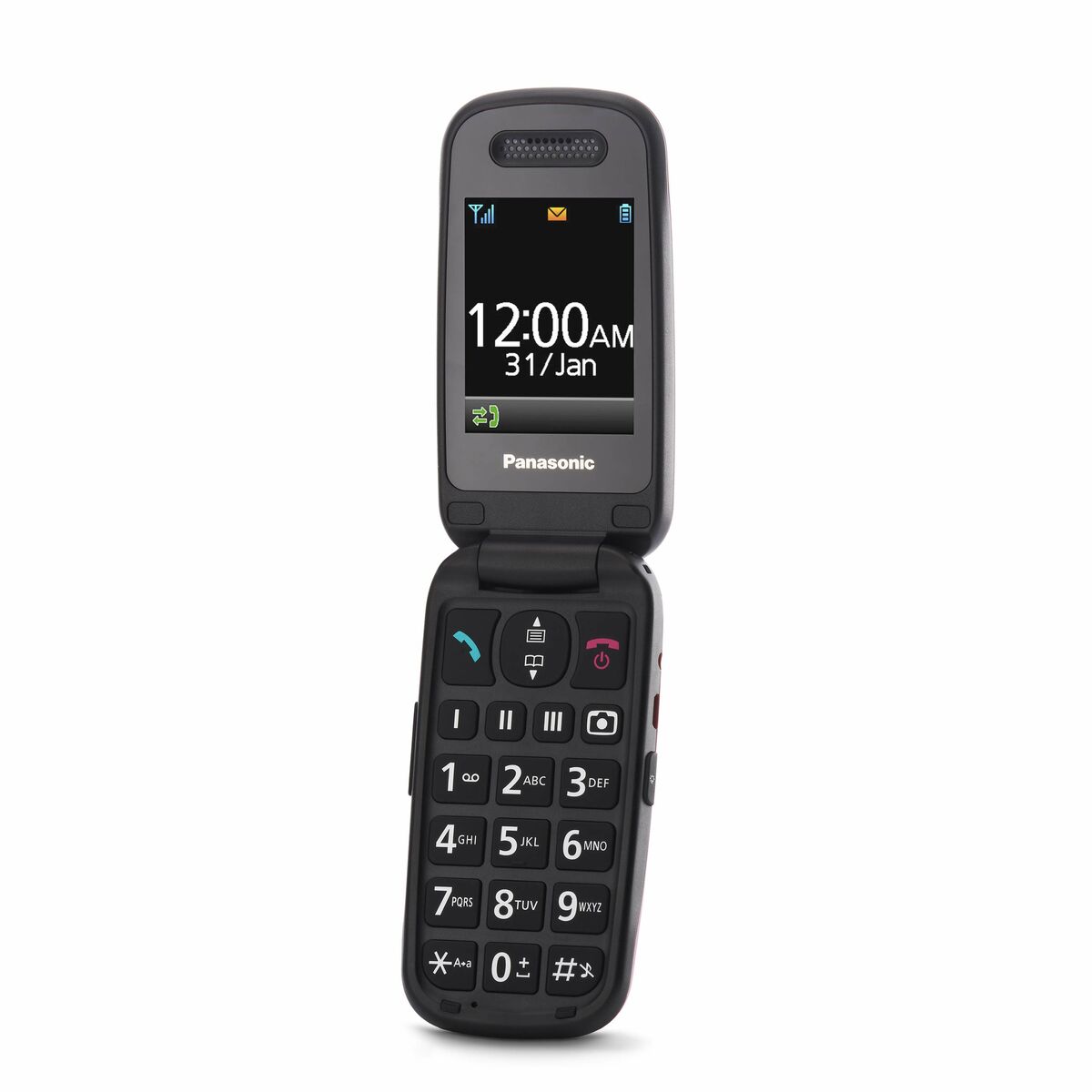 Mobiele Telefoon Panasonic KX-TU446EXG 2,4" Blauw Grijs
