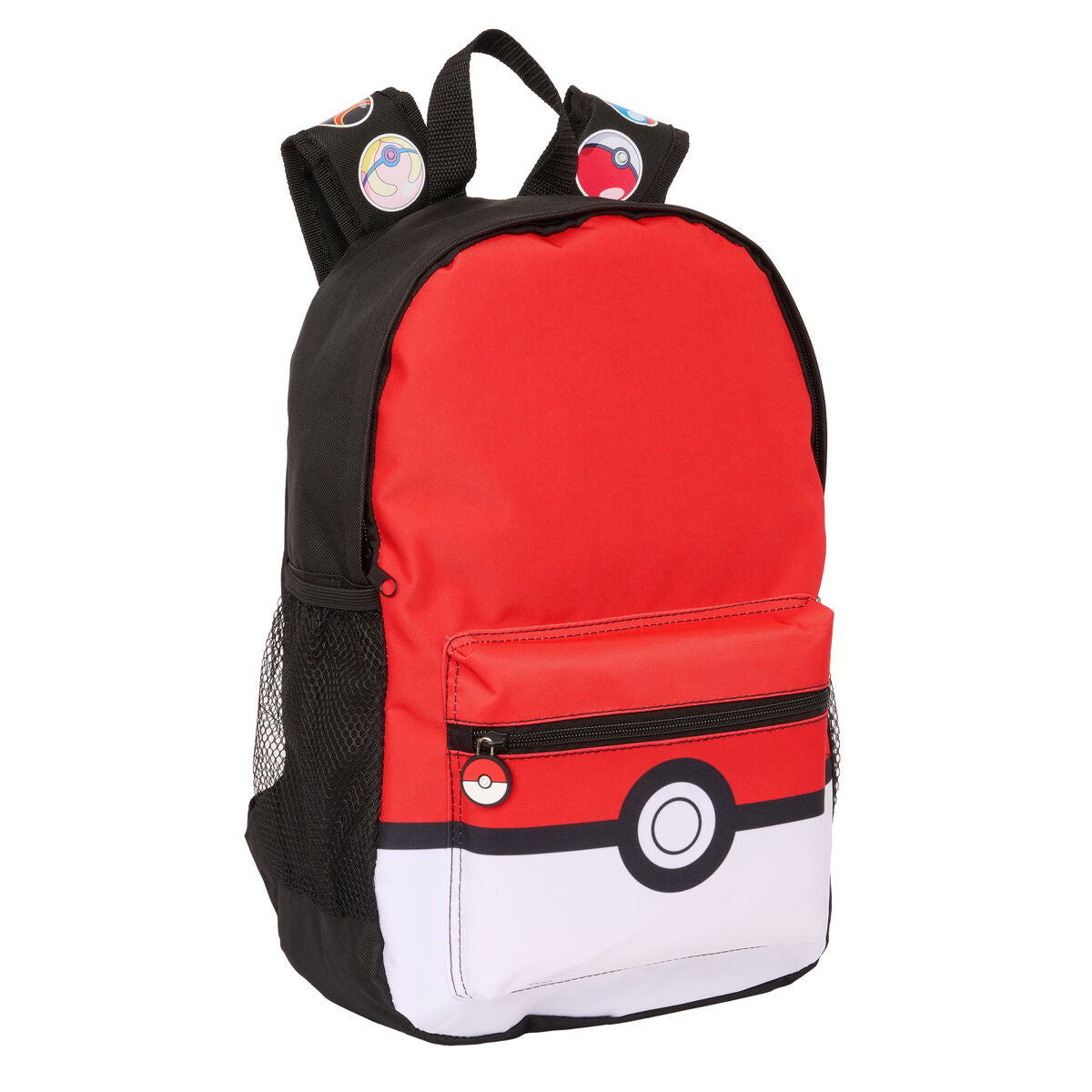 Schoolrugzak Pokémon Zwart Rood 28 x 40 x 12 cm