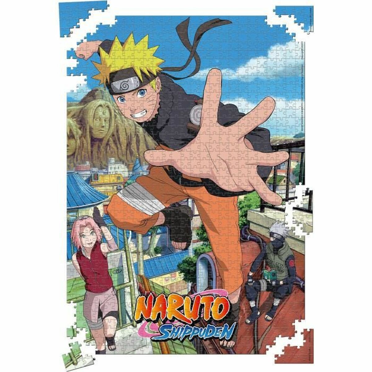 Puzzel Naruto Shippuden Return to Konoha 1000 Onderdelen
