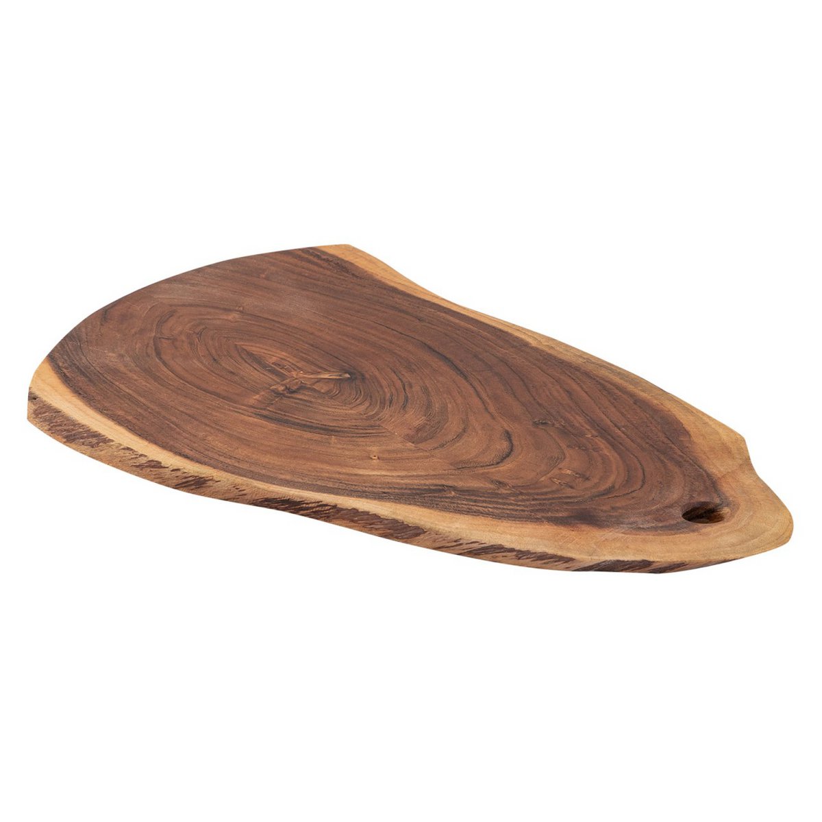 Boomschijfje van servicebord gelijmd 34x16cm of 52x24cm serveer tabletdecoratie Acacia massief
