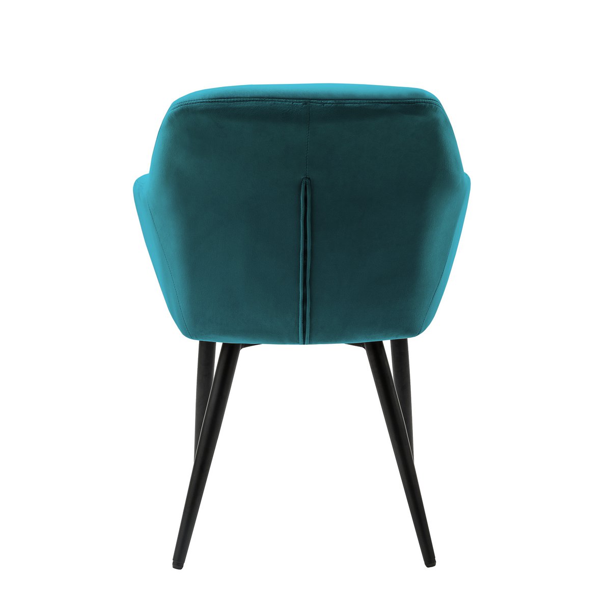 Fauteuil turkoois fluweel