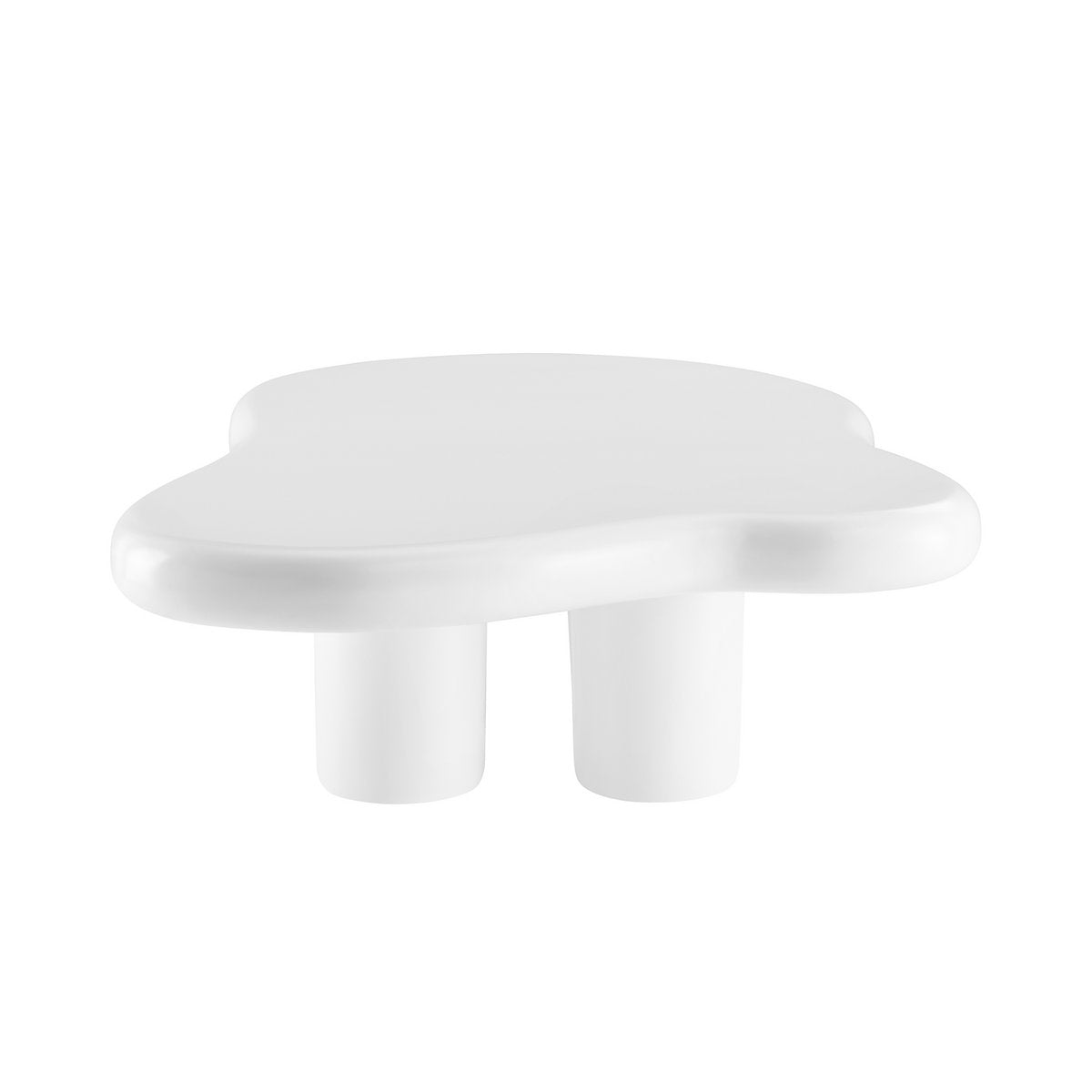 Salontafel 123x89 cm wit
