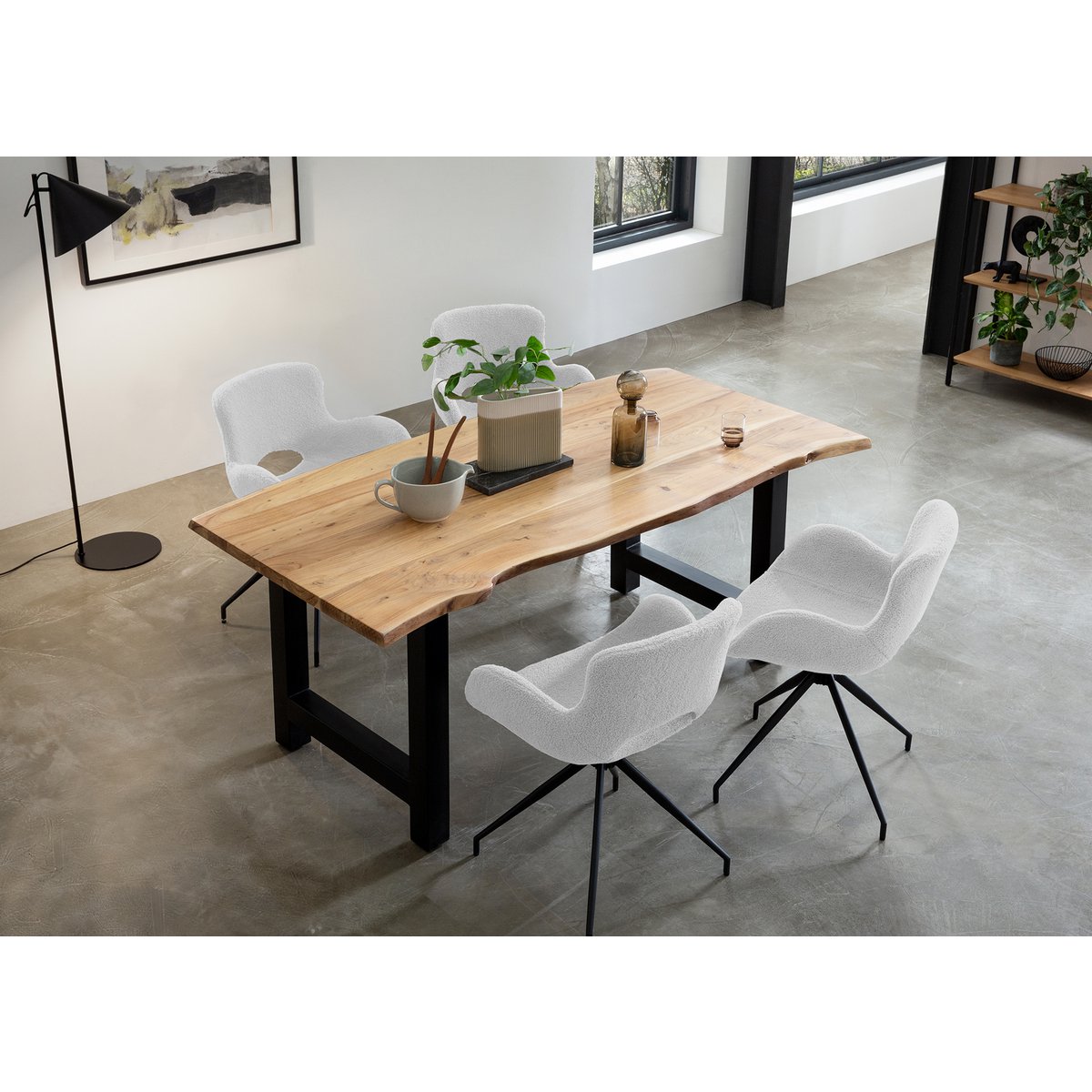 Acacia eettafel 180x90 cm