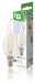 Hq Hqlfe14Fltp001 Led Retro Filament Lamp E14 Gebogen Kaars 2 W 210 Lm 2700 K