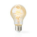 Nedis Wifilt10Gda60 Wi-Fi Warm Tot Koel Wit Led Filamentlamp Gedraaid E27 A60 5,5 W 350 Lm