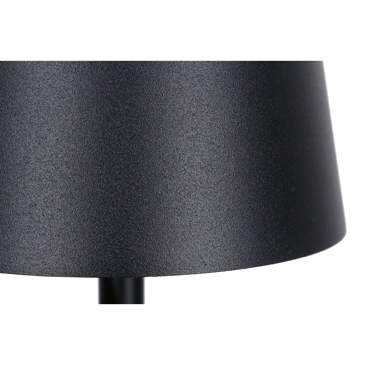 Tafellamp 29 cm naturel/zwart met LED batterij