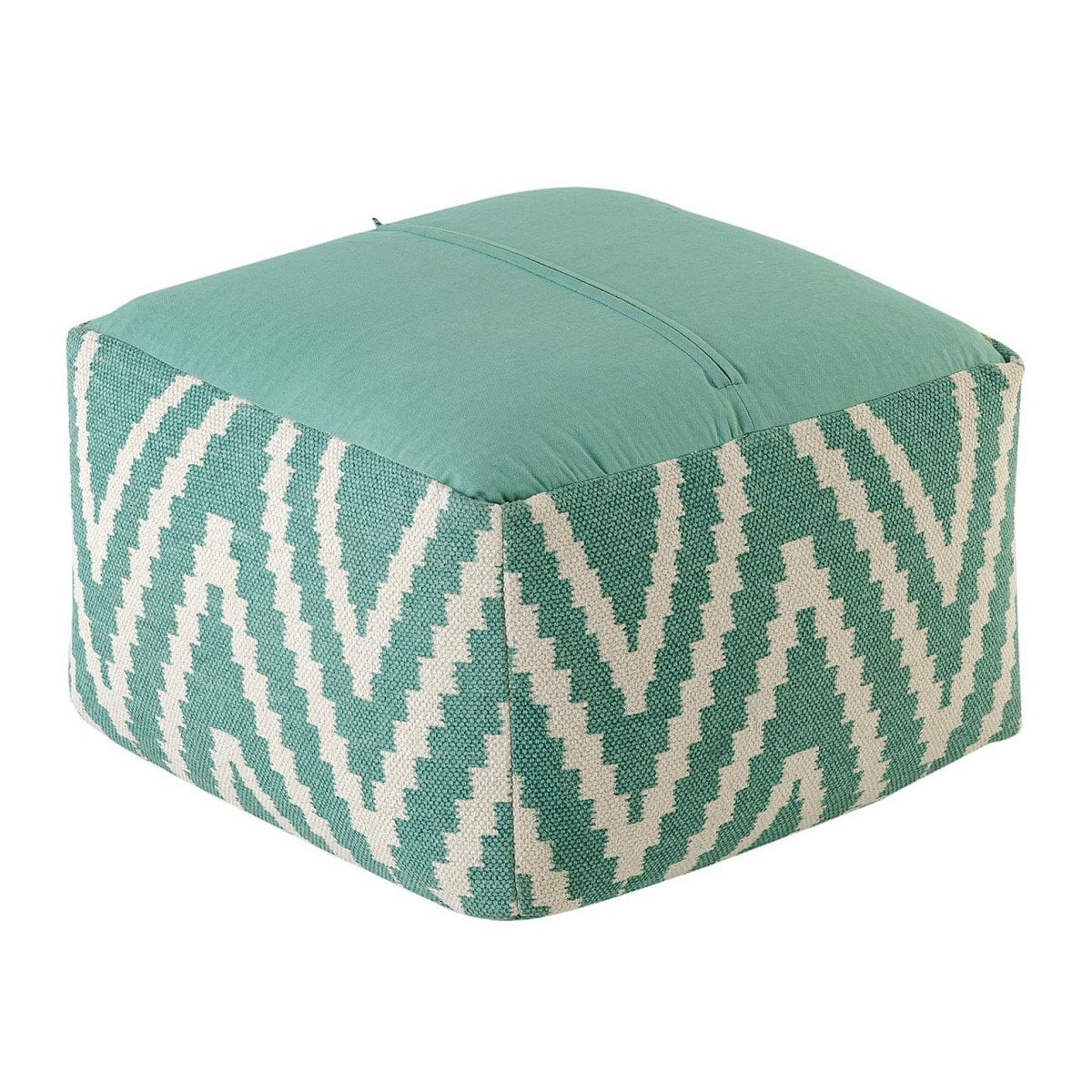 Zittend dobbelstenen voetkrukken stoel kruk 50x35x50cm pouf kelim vloerkussen peru zwarte taupe gele turquoise