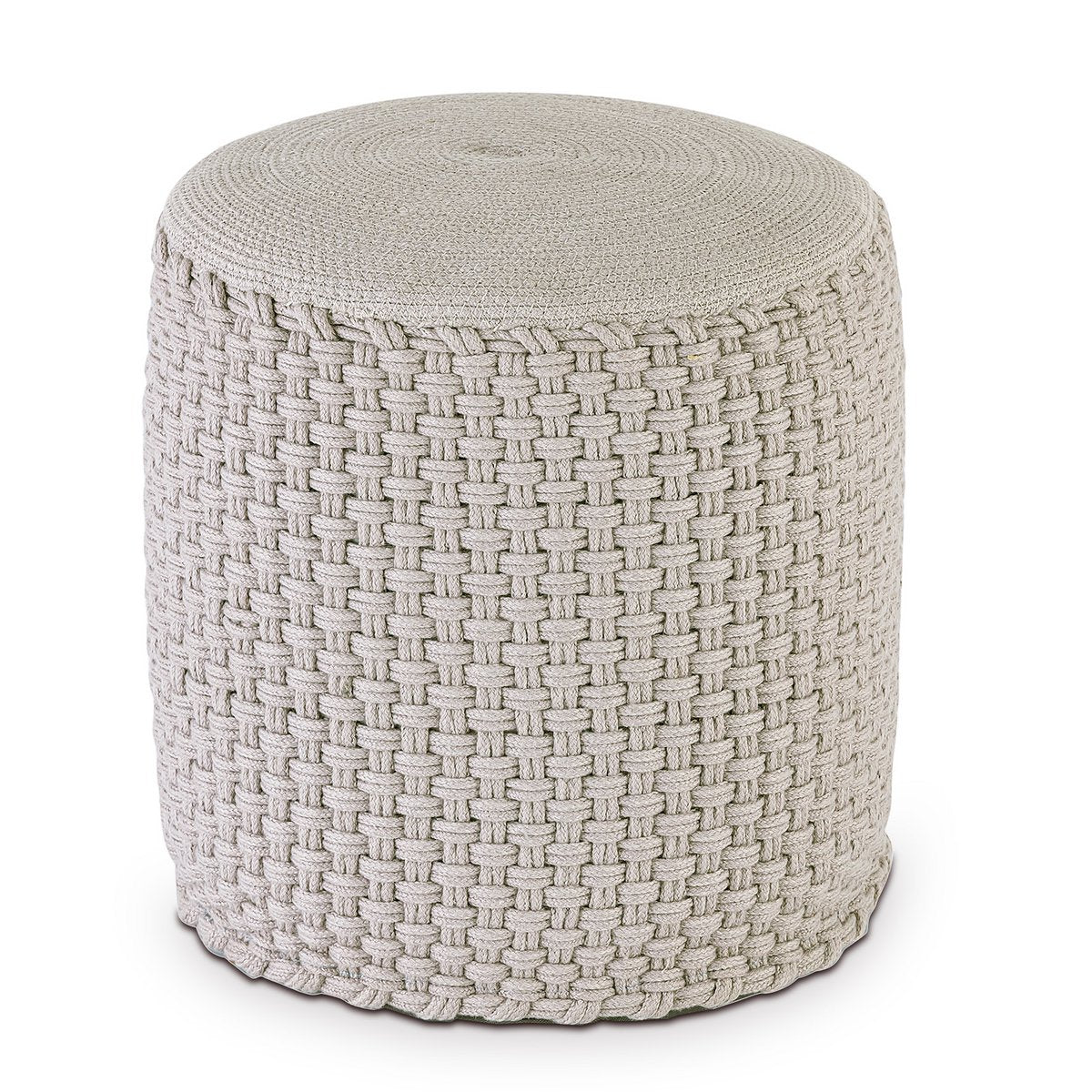 Krukken merino pouf outdoor Ø40 h45 cm stoel pouf kan worden vervuld