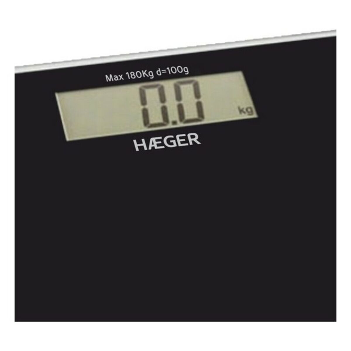 Digitale Personenweegschaal Haeger Dark 180 kg