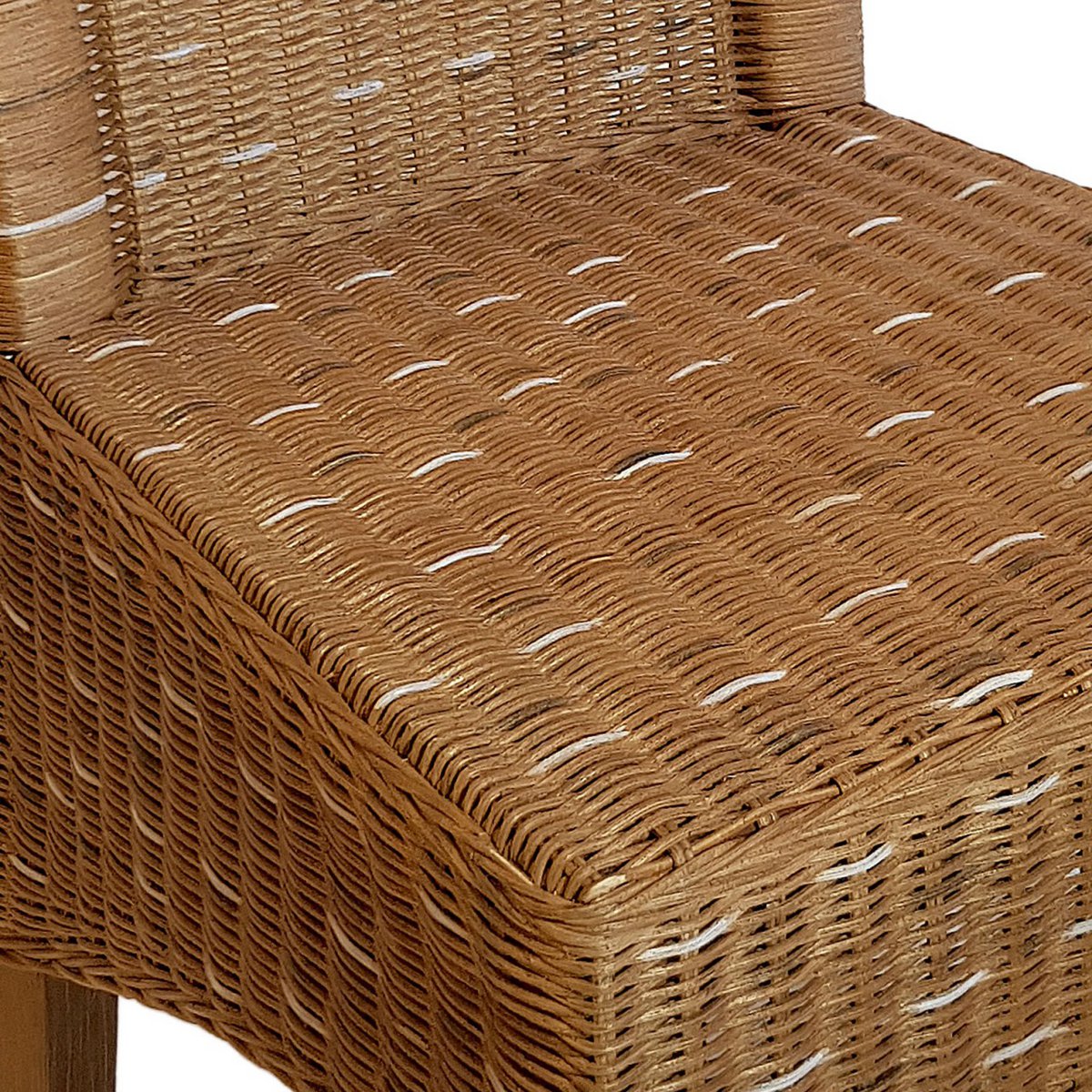 Eetkamerstoelen Set 6 stuks Rattan stoelen eettafel stoelen Perth Brown Corridors