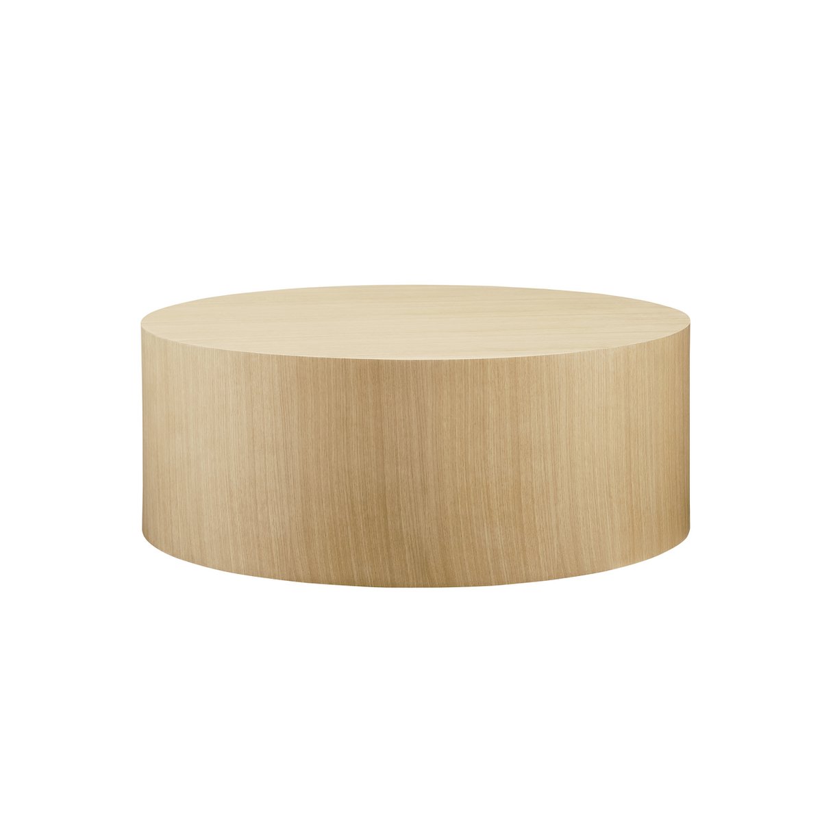 Salontafel Ø 80 cm eiken