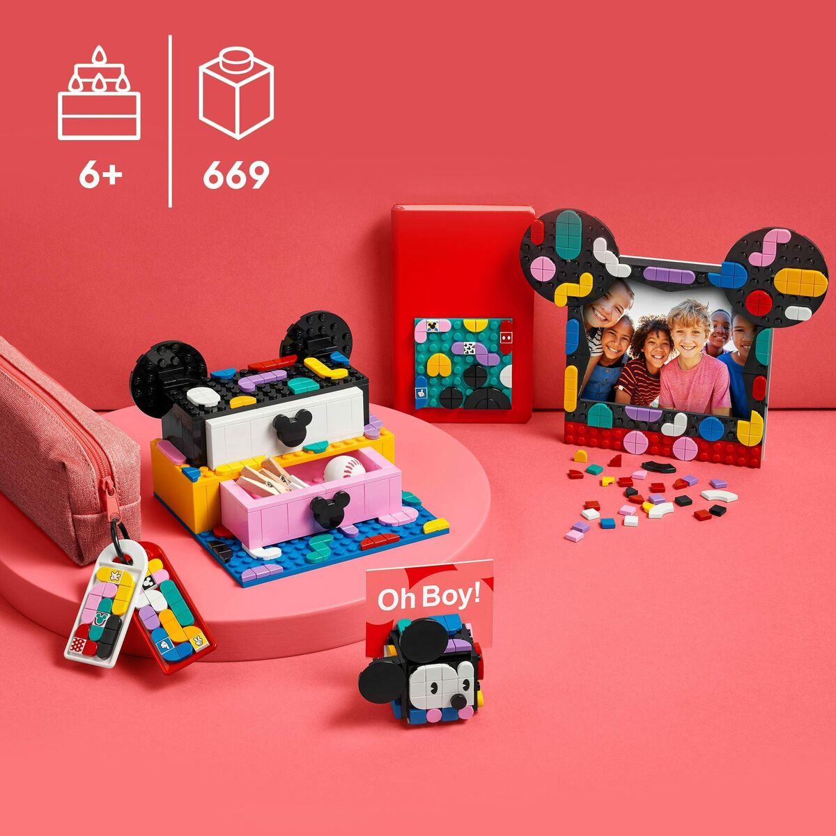 Bouwspel Lego DOTS 41964 Mickey Mouse and Minnie Mouse