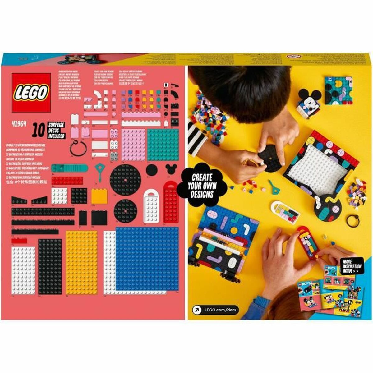 Bouwspel Lego DOTS 41964 Mickey Mouse and Minnie Mouse