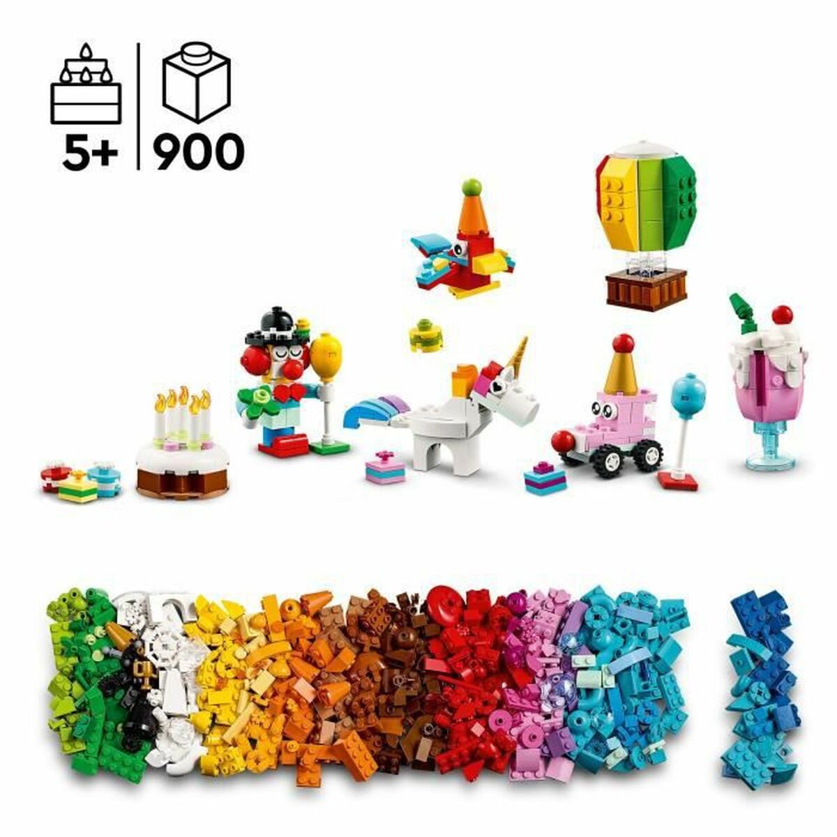 Bouwspel Lego Classic 900 Onderdelen