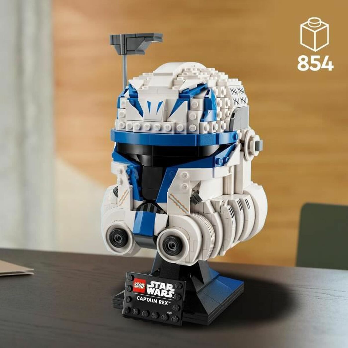 Bouwspel Lego Star Wars Captain Rex 856 Onderdelen