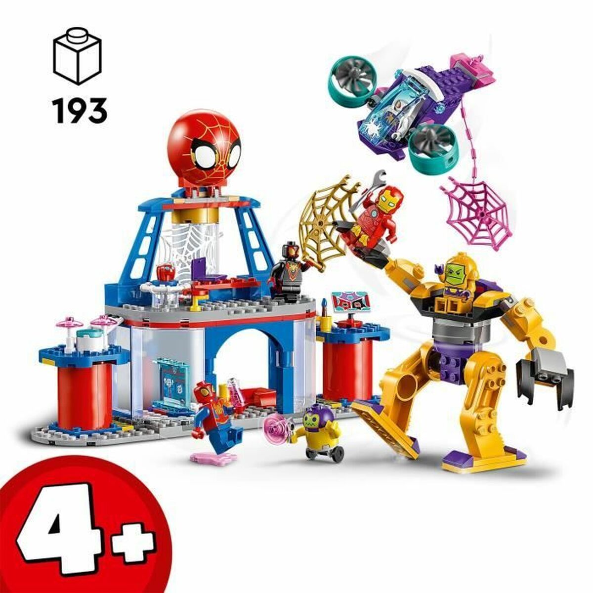 Bouwspel Lego Marvel Spidey and His Amazing Friends 10794 Team S