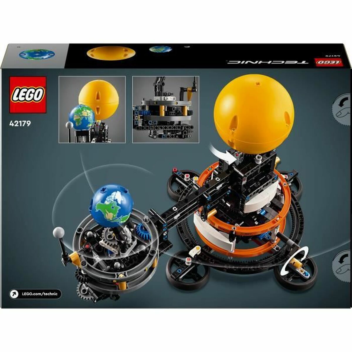 Bouwspel Lego Technic 42179 Planet Earth and Moon in Orbit
