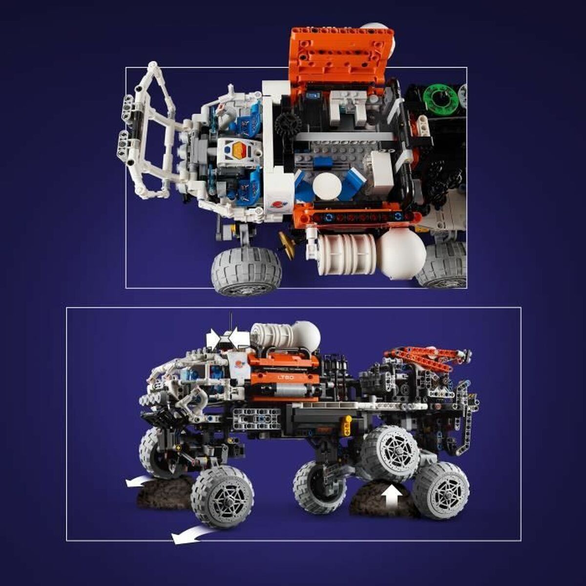 Bouwspel Lego Technic 42180 Mars Manned Exploration Rover Multicolour