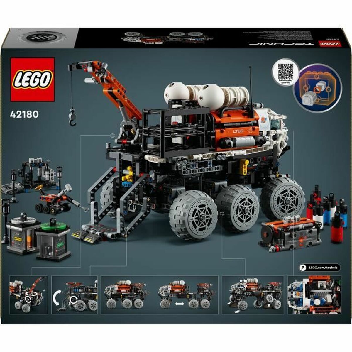 Bouwspel Lego Technic 42180 Mars Manned Exploration Rover Multicolour