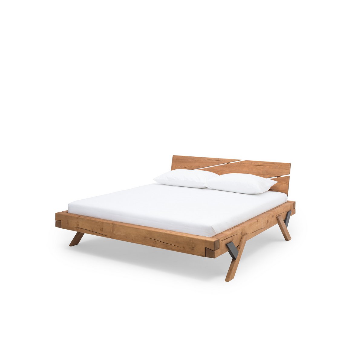 Balkenbed 200 x 200 cm