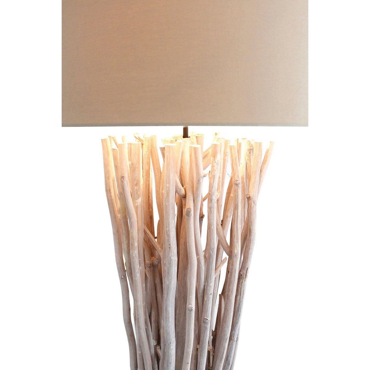 Vloerlamp Driftwood White Wash 175 cm