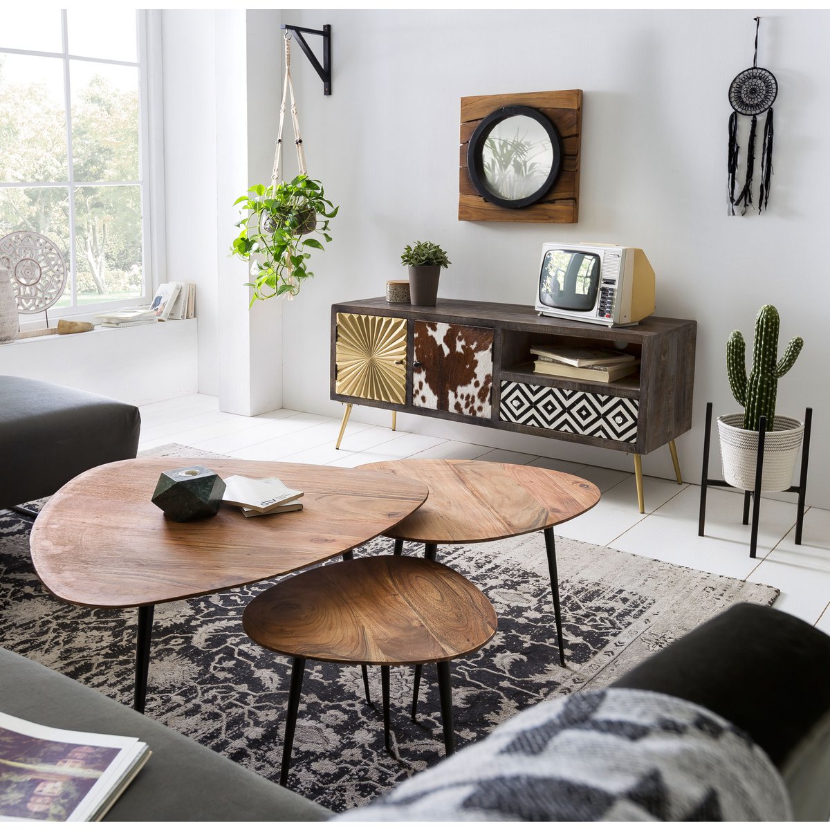 Salontafel 86 x 80 cm
