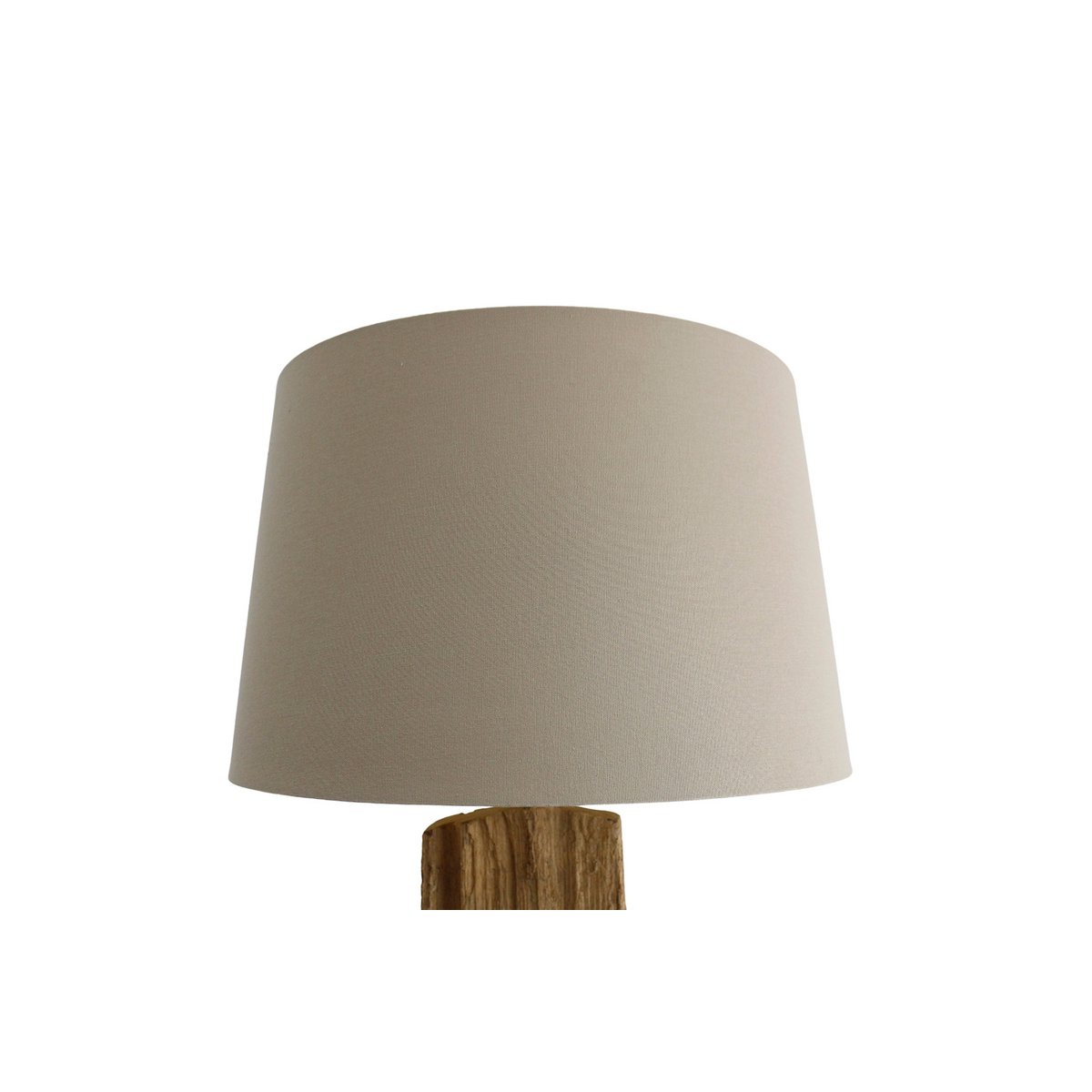 Vloerlamp drijfhout antiek wit 175 cm