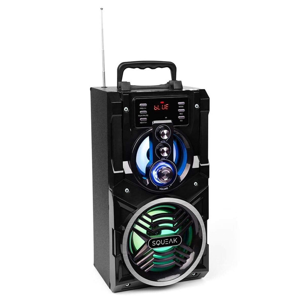 Dankzij de draagbare Bluetooth®-luidsprekers SQ1000 Zwart 20 W