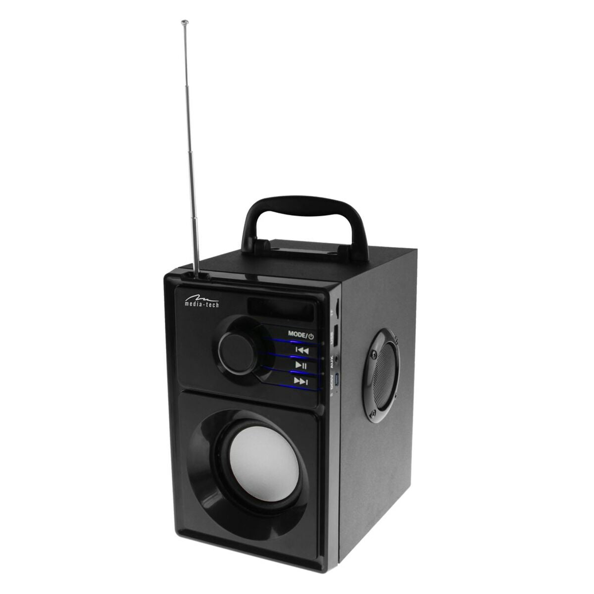 Dankzij de draagbare Bluetooth®-luidsprekers Media Tech MT3179 Zwart 15 W (1 Stuks)