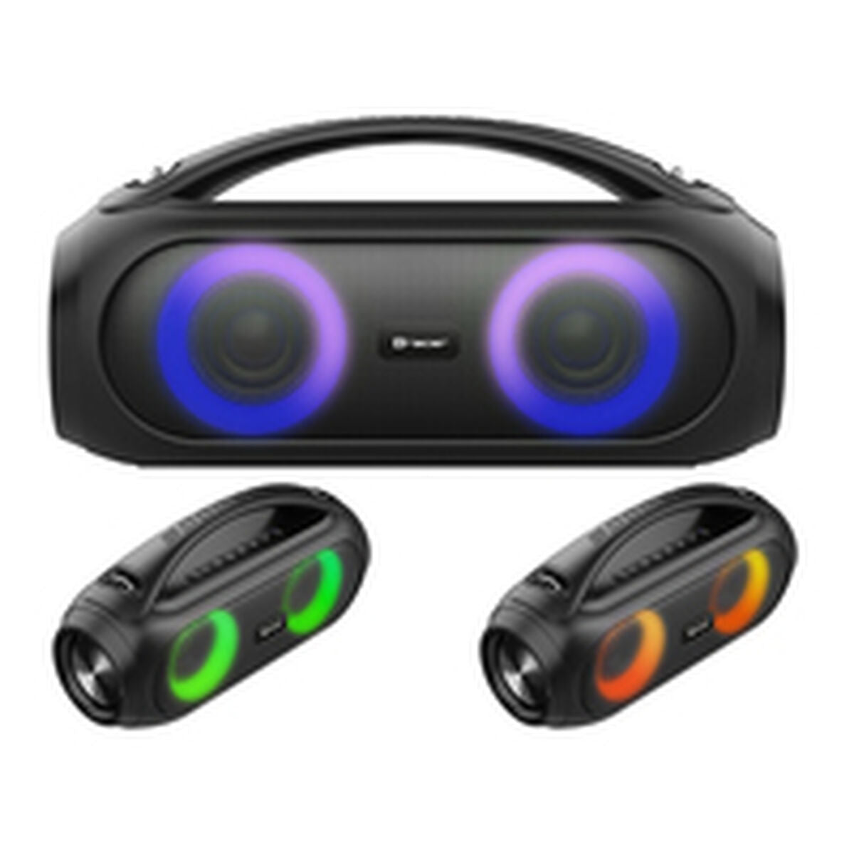 Dankzij de draagbare Bluetooth®-luidsprekers Tracer FURIO TWS Zwart