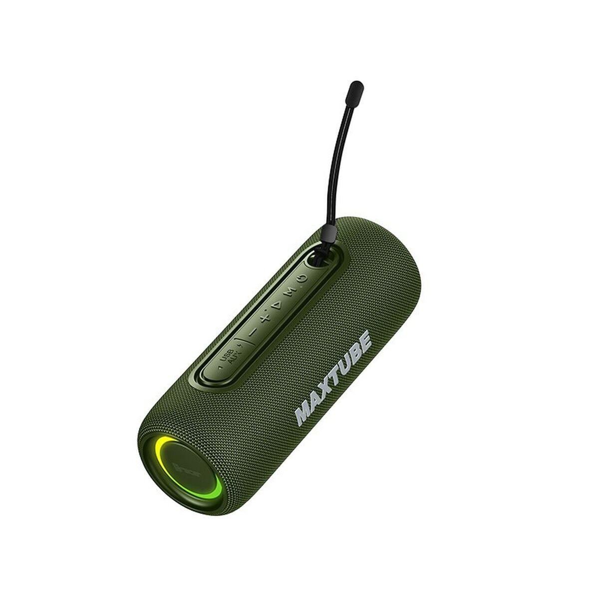 Dankzij de draagbare Bluetooth®-luidsprekers Tracer MaxTube Groen 20 W