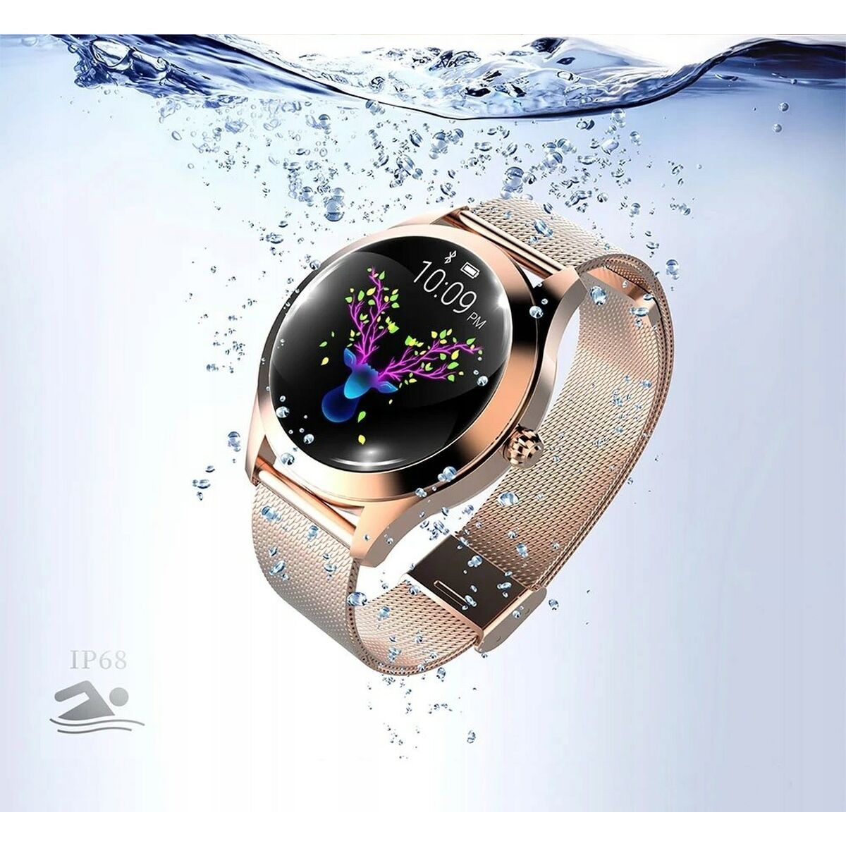 Smartwatch Oromed SMART LADY Roos Goud 1,04"