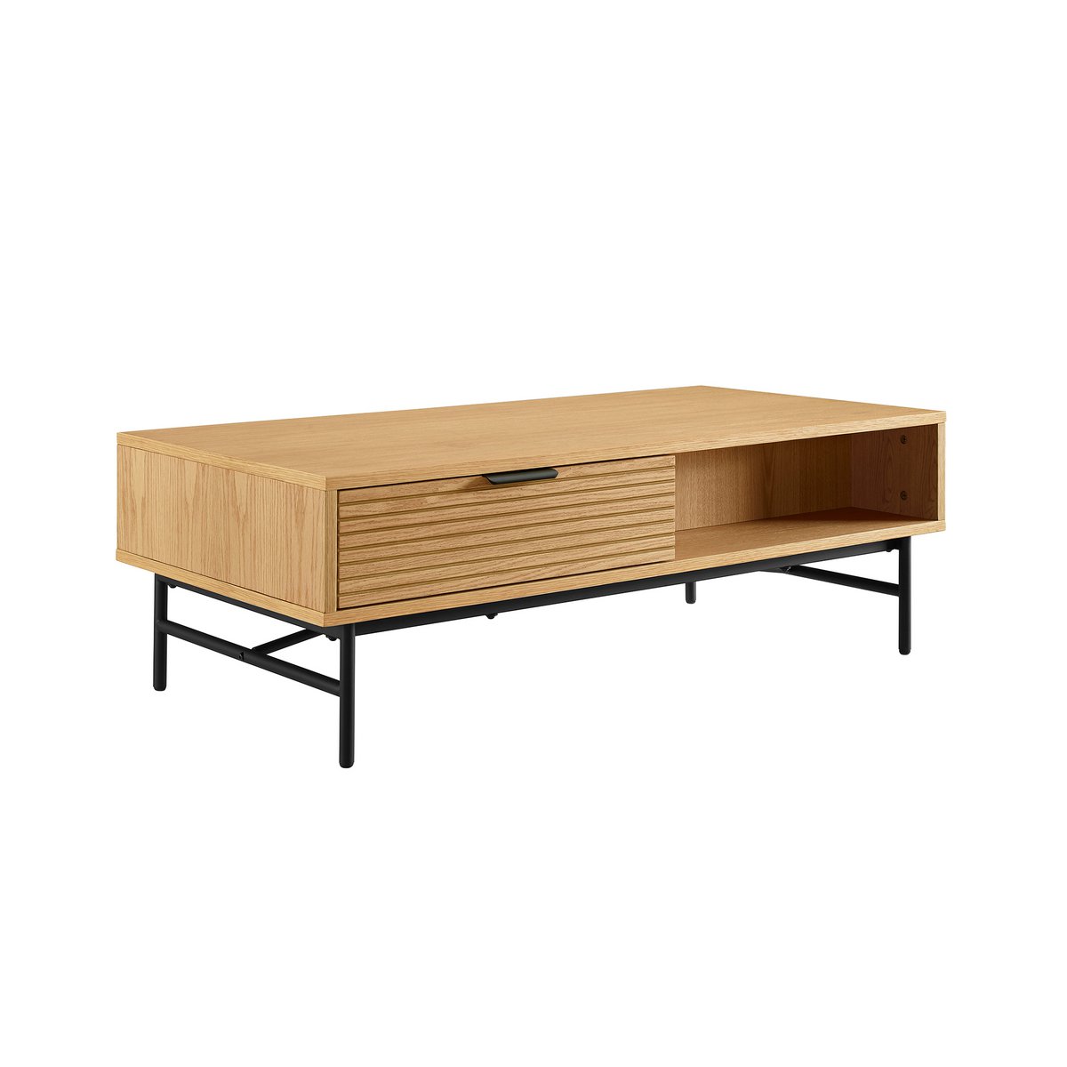 Salontafel 120x60 cm echt eikenfineer