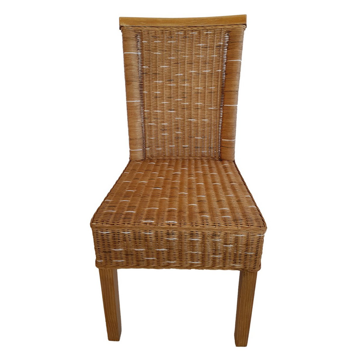 Eetkamerstoelen Set 6 stuks Rattan stoelen eettafel stoelen Perth Brown Corridors