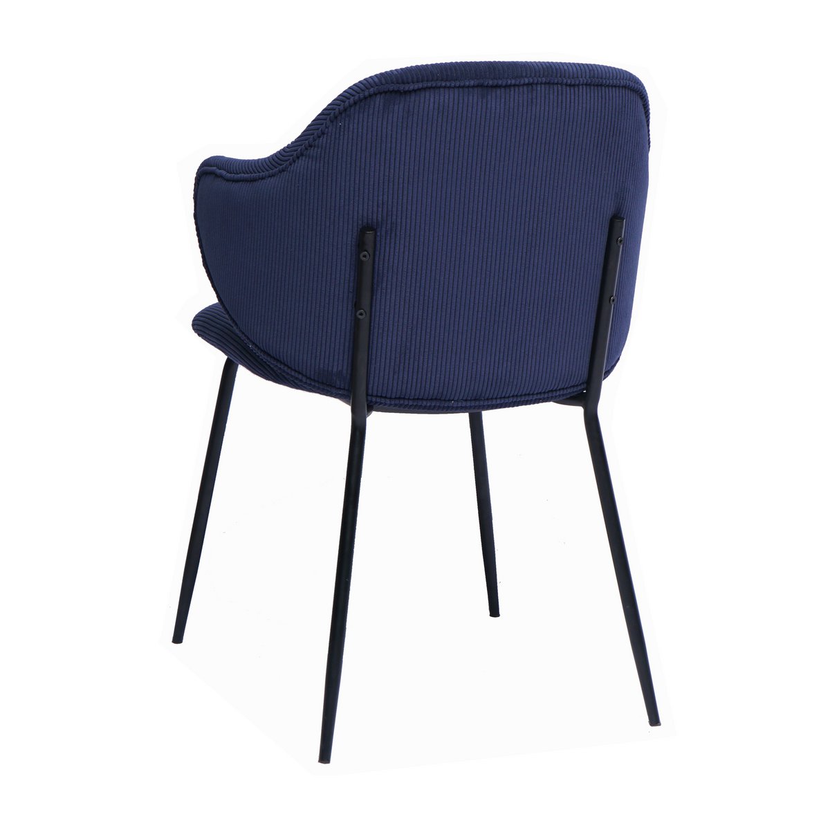 Set van 2 fauteuils donkerblauw