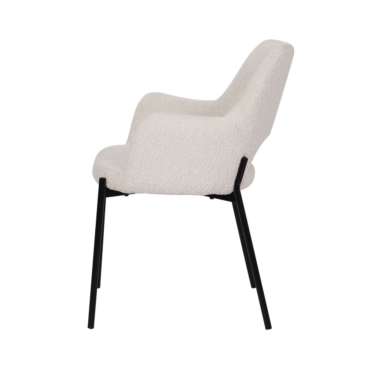 Fauteuilset van 2 met uitgesneden rugleuning