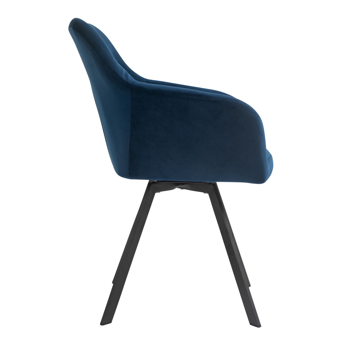 Fauteuil met 360° draaifunctie Blauw