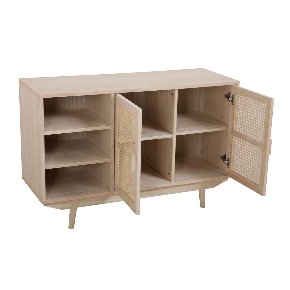Dressoir 100x36 cm rotan geweven