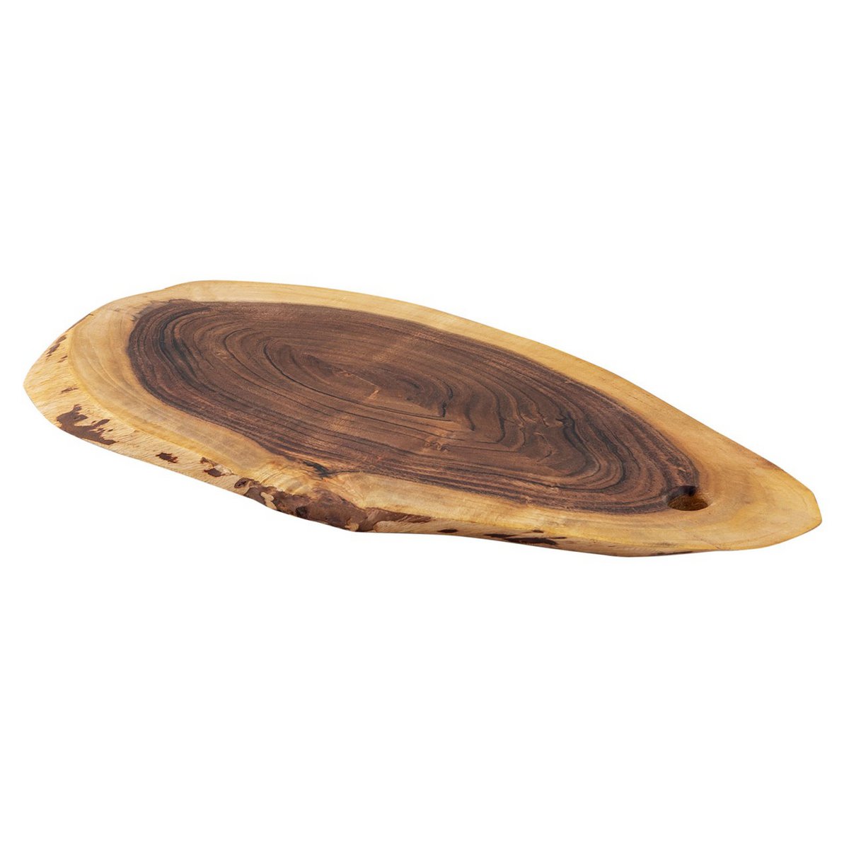 Boomschijfje van servicebord gelijmd 34x16cm of 52x24cm serveer tabletdecoratie Acacia massief