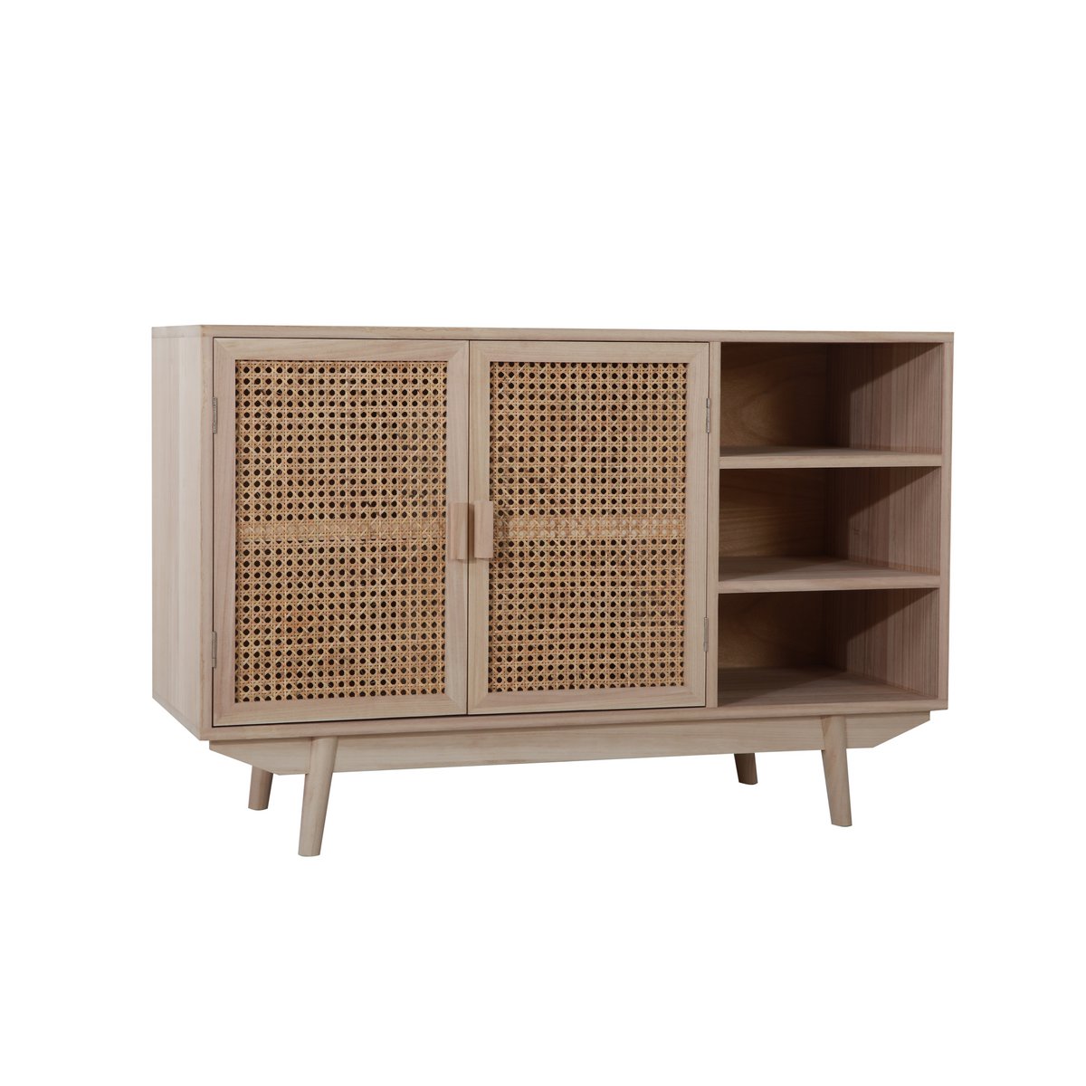 Dressoir 100x36 cm rotan geweven