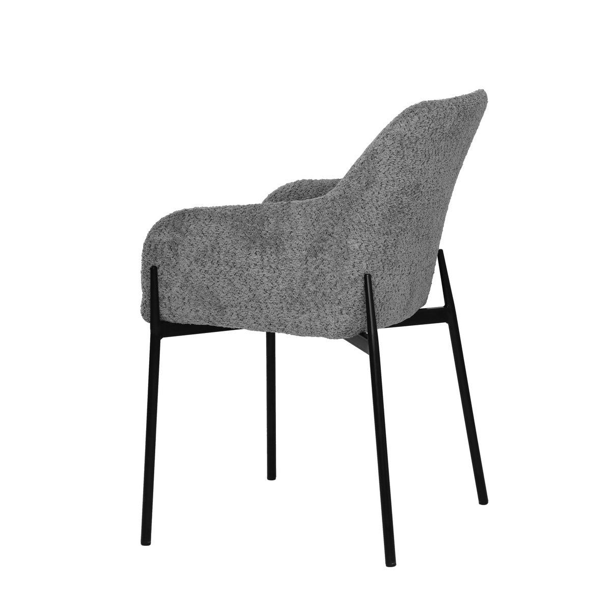 Set van 2 fauteuils met bouclé hoes