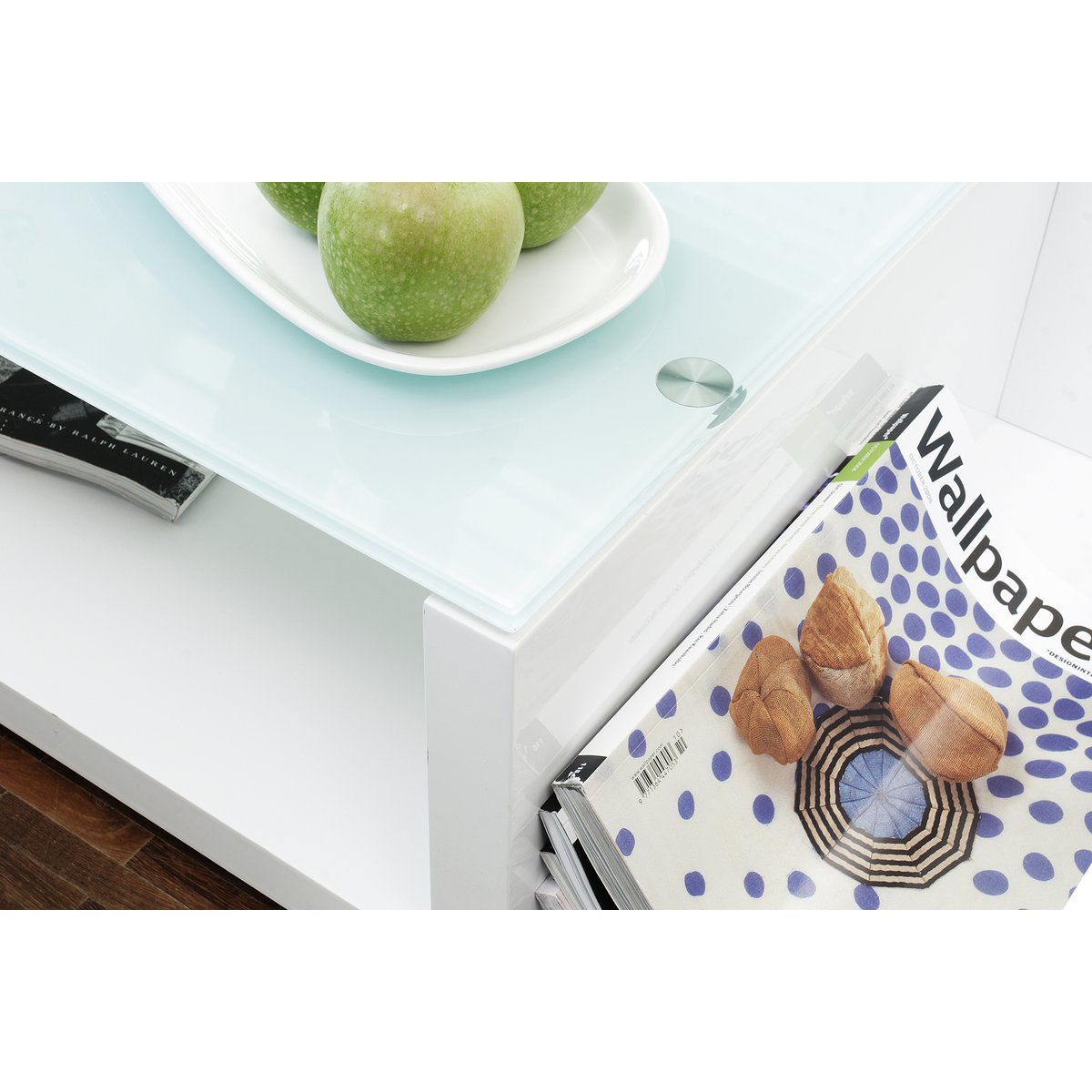 Salontafel wit 100x100 cm