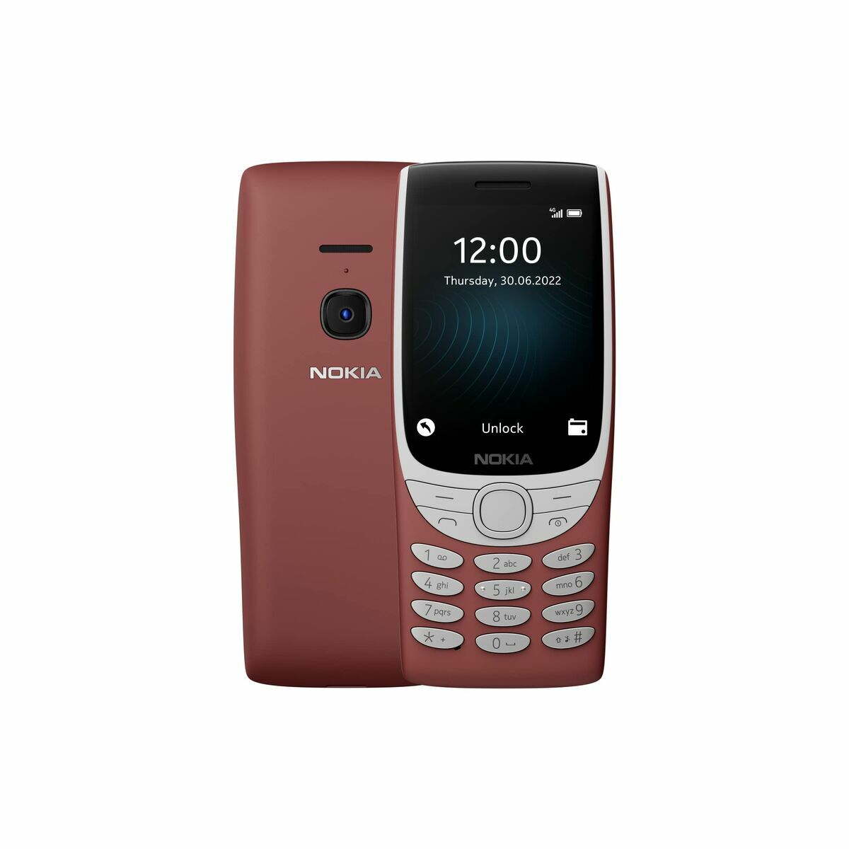 Mobiele Telefoon Nokia 8210 Rood 2,8"