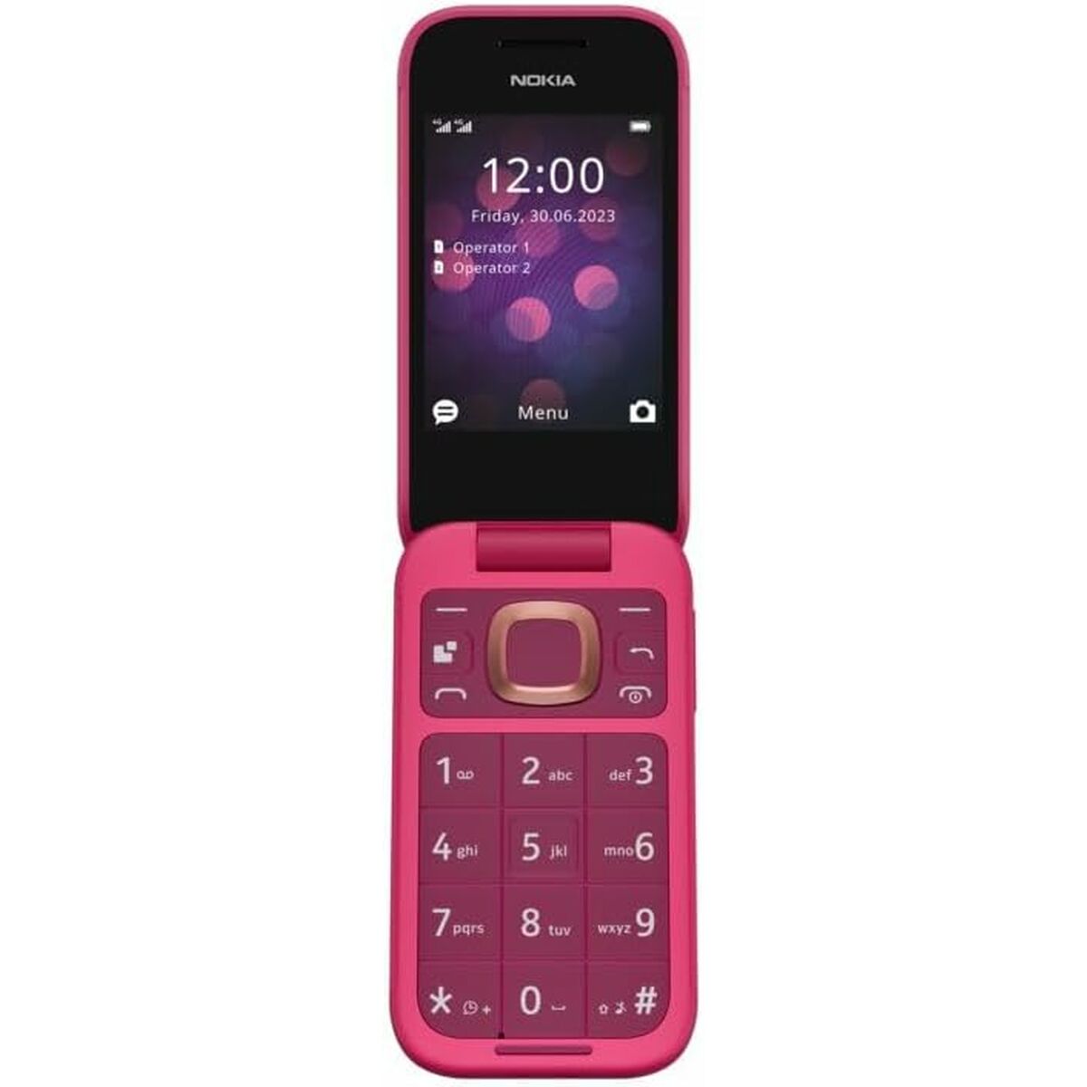 Mobiele Telefoon Nokia 2660 FLIP Roze 2,8" 128 MB