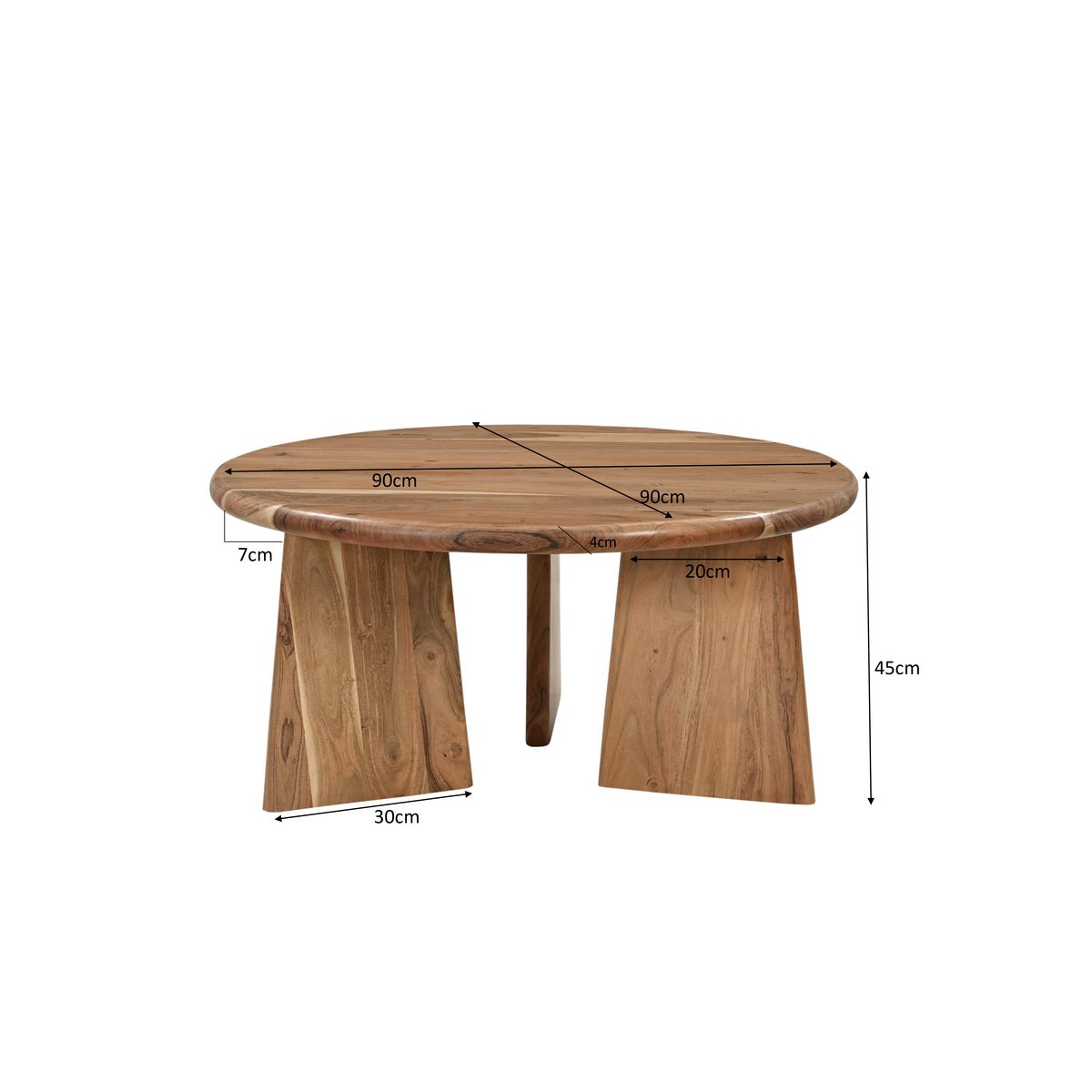 Couchtisch Ø 90 cm